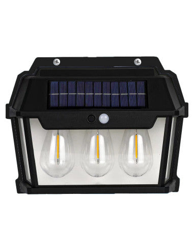 3 Heads Solar Induction Wall Lamp with Motion Sensor | Outdoor Waterproof LED Solar Light | Automatic Night Security Light | KT-885-3