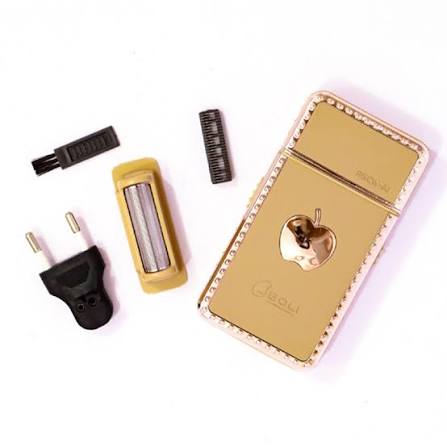 2 in 1 Rechargeable Electric Shaver & USB Plasma Lighter | Portable Beard Trimmer | Windproof Flameless Lighter | Premium Metal Body for Men