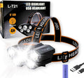 5 LED USB Rechargeable Headlamp Flashlight L-T21 – Super Bright Head Torch with 4 Lighting Modes | Waterproof LED Head Light for Camping, Fishing, Hiking & Emergency