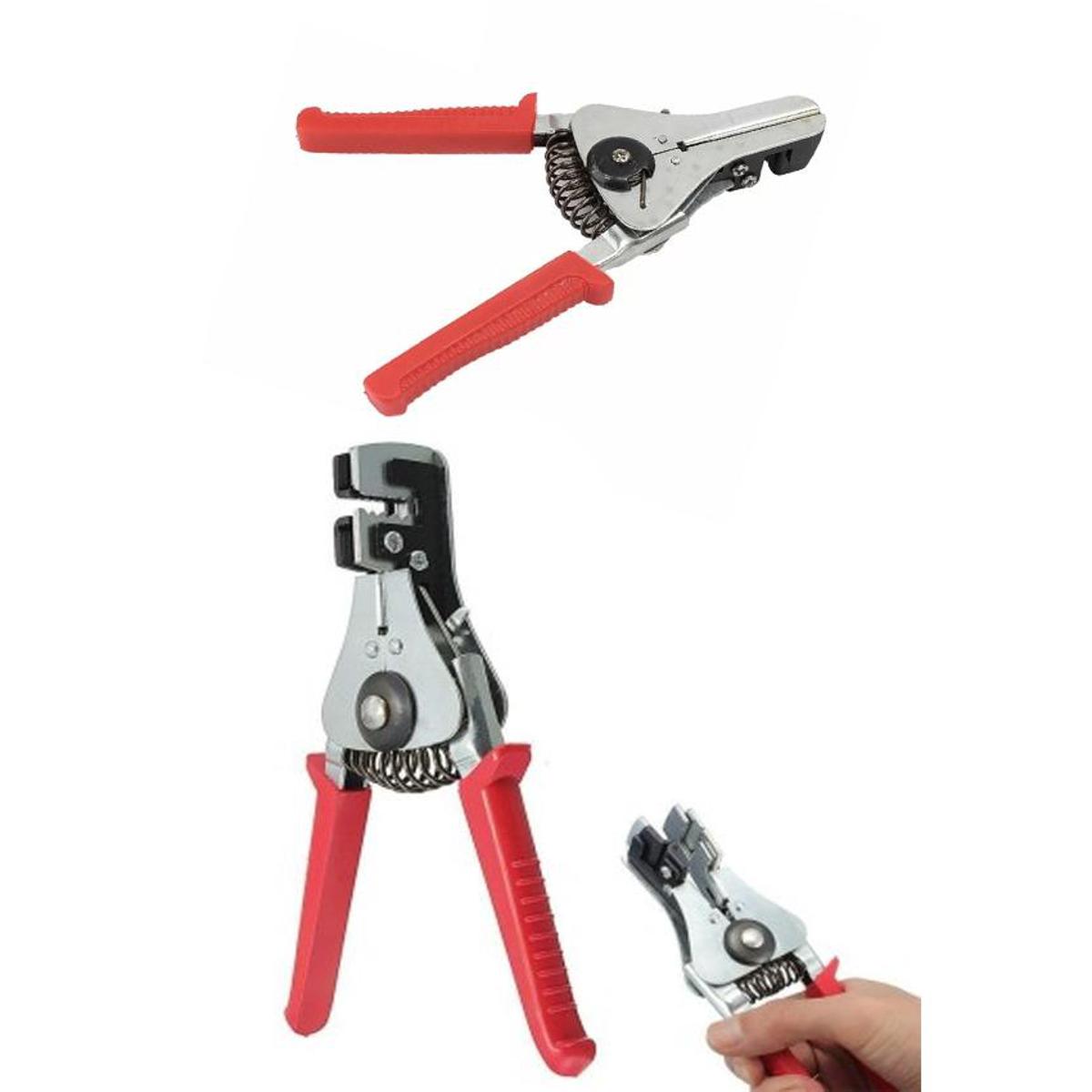 Automatic Wire Stripper Cutter Tool | Self Adjusting Cable Wire Stripping Pliers | Multi Function Wire Cutter & Crimping Tool | Electrician Hand Tool
