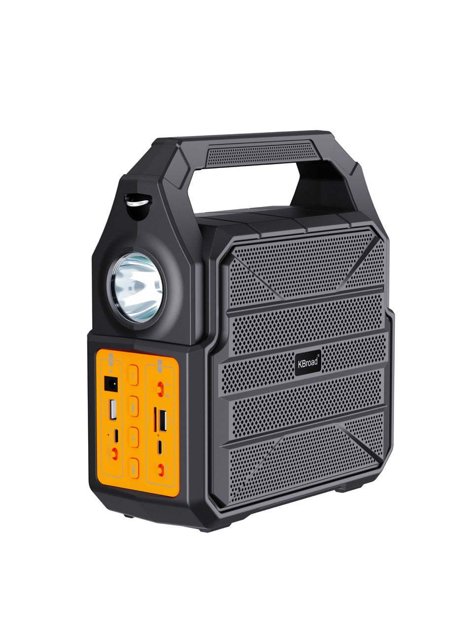 Portable Multifunctional Solar Power Station with LED Light & Bluetooth Speaker | Emergency Backup Battery | USB Charging | Camping & Home Outdoor Lamp Output